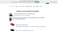 Desktop Screenshot of bibel.se